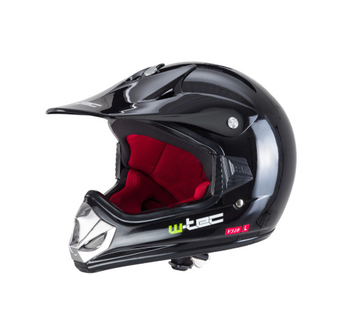 Молодіжний мотоциклетний шолом W-TEC V310 enduro - розмір L (53-54) / чорний Молодіжний мотоциклетний шолом W-TEC V310 enduro - розмір L (53-54) / чорний