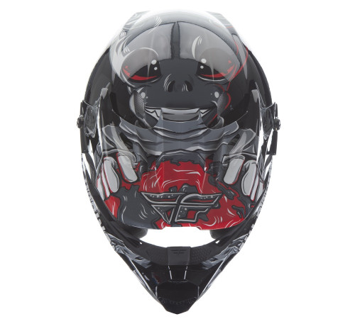 Дитячий шолом для мотокросу inSPORTline Fly Racing Kinetic Youth Invasion - сірий / YS (47-48) Дитячий шолом для мотокросу inSPORTline Fly Racing Kinetic Youth Invasion - сірий / YS (47-48)