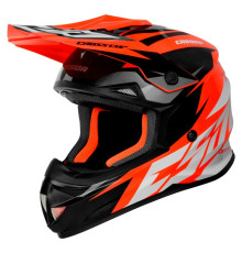 Шолом для мотокросу Cassida Cross Cup Two - оранжевий / XXL (63-64)