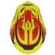 Шолом для мотокросу Cassida Cross Pro - червоно-жовтий / 2XL (63-64)