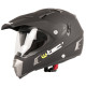 Мотоциклетний шолом W-TEC NK-311 enduro + BLENDA 2019 - розмір XXL(63-64) / матовий чорний