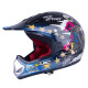 Молодіжний мотоциклетний шолом W-TEC V310 enduro - розмір XL (55-56) / чорний LRB