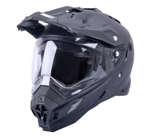 Шолом для мотокросу W-TEC AP-885 - матовий чорний / S (55-56) Шолом для мотокросу W-TEC AP-885 - матовий чорний / S (55-56)