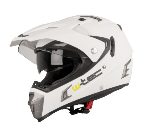 Мотоциклетний шолом W-TEC NK-311 enduro + BLENDA 2019 - розмір L(59-60) / білий блиск Мотоциклетний шолом W-TEC NK-311 enduro + BLENDA 2019 - розмір L(59-60) / білий блиск