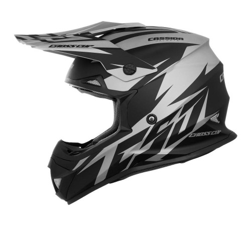 Шолом для мотокросу Cassida Cross Cup Two чорний Шолом для мотокросу Cassida Cross Cup Two чорний