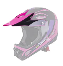 Запасний козирок для шолома W-TEC FS-605 - Extinction Pink