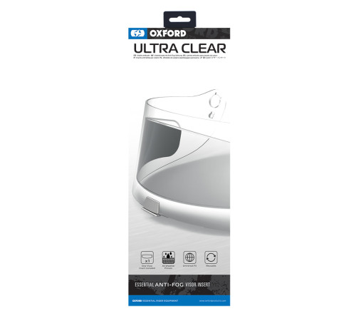 Антизапотіваюча вставка козирка Oxford Ultra Clear Shield Антизапотіваюча вставка козирка Oxford Ultra Clear Shield