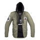 Чоловіча мотокуртка W-TEC Black Heart Hat Skull Jacket - хакі/5XL