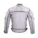 Чоловіча текстильна мотокуртка W-TEC Patriot - білий / 3XL