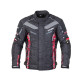 Чоловіча мотокуртка W-TEC Kamicer NF-2100 - чорно-червоний / 3XL