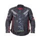Чоловіча мотокуртка W-TEC Kamicer NF-2100 - чорно-червоний / 3XL