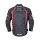 Чоловіча мотокуртка W-TEC Kamicer NF-2100 - чорно-червоний / 6XL