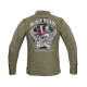 Чоловіча мотокуртка W-TEC Black Heart Hat Skull Jacket - хакі/L