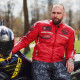 Чоловіча мотокуртка W-TEC Patriot Red - розмір 4XL