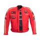 Чоловіча мотокуртка W-TEC Patriot Red - розмір 4XL