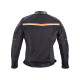 Чоловіча літня мото-куртка W-TEC 2Stripe - чорний / 6XL