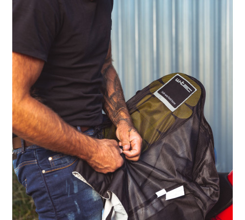 Чоловіча мотокуртка W-TEC 91 Cordura - білий/3XL Чоловіча мотокуртка W-TEC 91 Cordura - білий/3XL