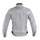 Чоловіча мотокуртка W-TEC 91 Cordura - білий/6XL