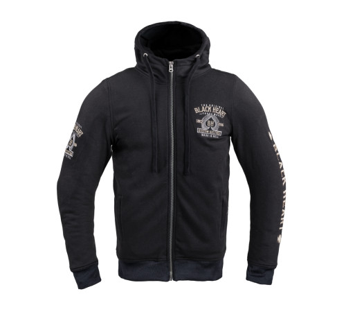 Чоловічий толстовка з капюшоном W-TEC Black Heart Kustom Kulture Hoodie - чорний/5XL Чоловічий толстовка з капюшоном W-TEC Black Heart Kustom Kulture Hoodie - чорний/5XL
