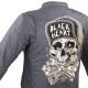 Чоловіча мотокуртка W-TEC Black Heart Garage Built Jacket - сірий/5XL