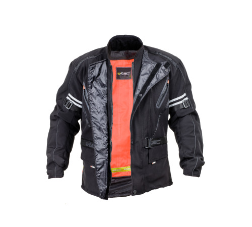 Чоловіча мото-куртка W-TEC Rokosh GS-1758 - розмір XXL / чорний Чоловіча мото-куртка W-TEC Rokosh GS-1758 - розмір XXL / чорний