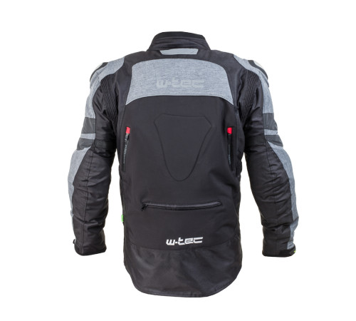 Чоловіча мотокуртка W-TEC Tomret NF-2220 - чорно-сірий / XL Чоловіча мотокуртка W-TEC Tomret NF-2220 - чорно-сірий / XL