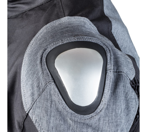 Чоловіча мотокуртка W-TEC Tomret NF-2220 - чорно-сірий / 3XL Чоловіча мотокуртка W-TEC Tomret NF-2220 - чорно-сірий / 3XL