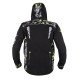 Чоловіча мото-куртка з капюшоном Softshell W-TEC Kybero - розмір XXL / чорний