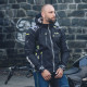 Чоловіча мото-куртка з капюшоном Softshell W-TEC Kybero - розмір XXL / чорний