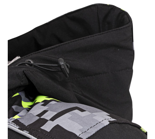 Чоловіча мото-куртка з капюшоном Softshell W-TEC Kybero - розмір XXL / чорний Чоловіча мото-куртка з капюшоном Softshell W-TEC Kybero - розмір XXL / чорний