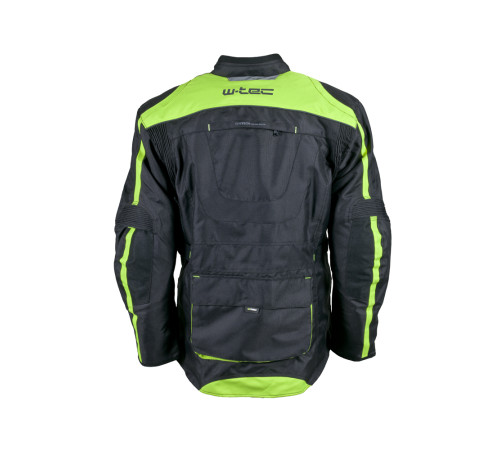 Чоловіча мотокуртка W-TEC Glomnitz NF-2205 - чорно-зелений / 3XL Чоловіча мотокуртка W-TEC Glomnitz NF-2205 - чорно-зелений / 3XL