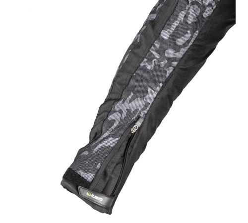 Чоловіча мотокуртка W-TEC Torebaro - чорно-сірий / 4XL Чоловіча мотокуртка W-TEC Torebaro - чорно-сірий / 4XL