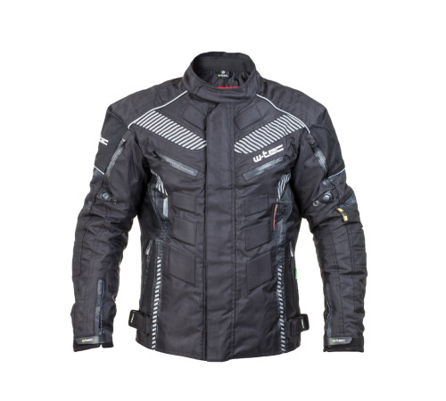 Чоловіча мотокуртка W-TEC Kamicer NF-2100 - чорно-сірий / 5XL Чоловіча мотокуртка W-TEC Kamicer NF-2100 - чорно-сірий / 5XL