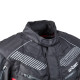 Чоловіча мотокуртка W-TEC Kamicer NF-2100 - чорно-сірий / 5XL