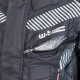 Чоловіча мотокуртка W-TEC Kamicer NF-2100 - чорно-сірий / 5XL