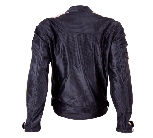 Літня мотокуртка BOS 6488 Black- чорна/4XL Літня мотокуртка BOS 6488 Black- чорна/4XL