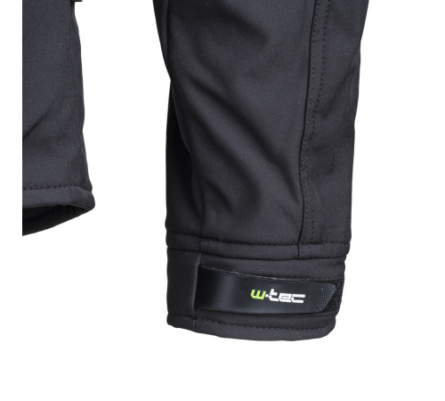 Чоловіча софтшел мото-куртка W-TEC Borozef NF-2705 - розмір 5XL / чорно-зелена Чоловіча софтшел мото-куртка W-TEC Borozef NF-2705 - розмір 5XL / чорно-зелена