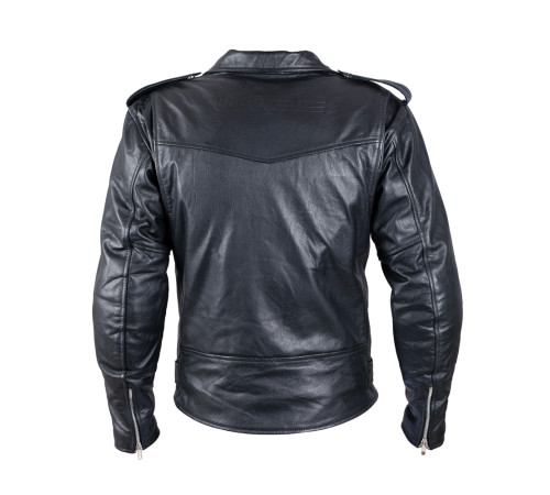 Шкіряна мотокуртка W-TEC Perfectis - чорний / 3XL Шкіряна мотокуртка W-TEC Perfectis - чорний / 3XL