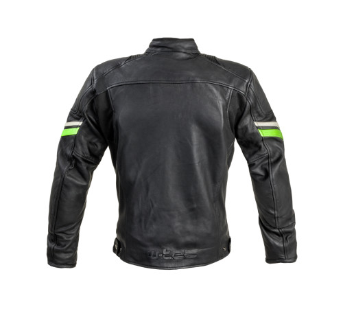 Шкіряна мото куртка W-TEC Montegi - Матовий чорний / 3XL Шкіряна мото куртка W-TEC Montegi - Матовий чорний / 3XL