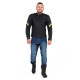 Шкіряна мото куртка W-TEC Montegi - Матовий чорний / 3XL