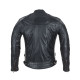 Чоловіча шкіряна мотокуртка W-TEC Sheawen Classic - чорна/ розмір 6XL
