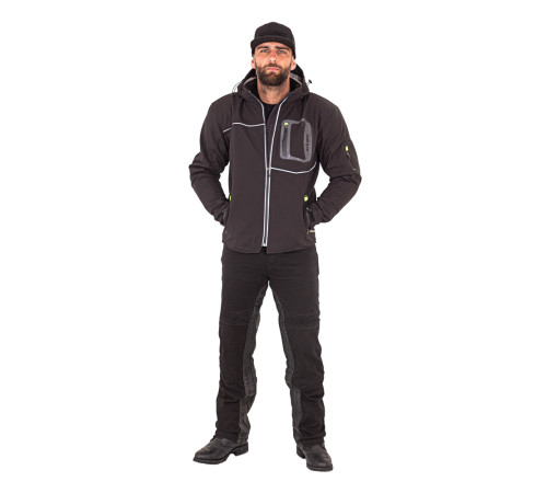 Чоловічі мотоштани W-TEC Raggan - чорний / 3XL Чоловічі мотоштани W-TEC Raggan - чорний / 3XL