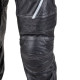 Шкіряні мотоштани W-TEC Vilglen - чорний / 3XL