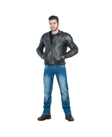 Чоловічі мотоджинси W-TEC Shiquet - сині/4XL