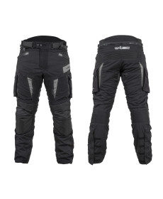 Мотоштани W-TEC Aircross чорно-сірі/5XL