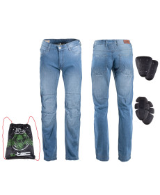 Чоловічі джинси Moto Jeans W-TEC Shiquet - Сині