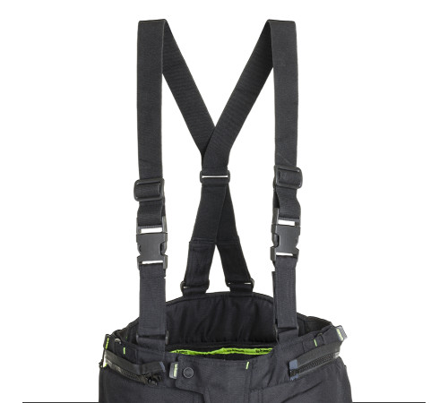 Чоловічі мотоштани W-TEC Spirital - чорно-флуо-жовті/5XL Чоловічі мотоштани W-TEC Spirital - чорно-флуо-жовті/5XL