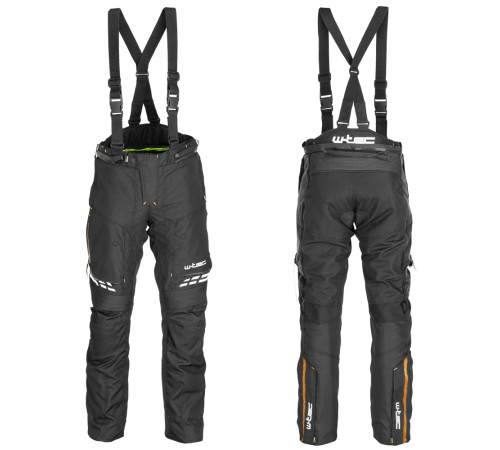 Чоловічі мотоштани W-TEC Spirital - чорно-оранжеві/XL Чоловічі мотоштани W-TEC Spirital - чорно-оранжеві/XL