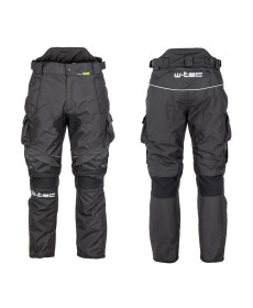 Чоловічі мотоштани W-TEC Thollte - чорні/5XL
