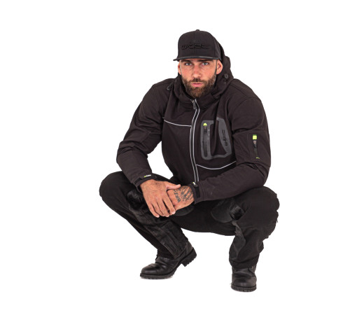 Чоловічі мотоштани W-TEC Raggan - чорний / 4XL Чоловічі мотоштани W-TEC Raggan - чорний / 4XL